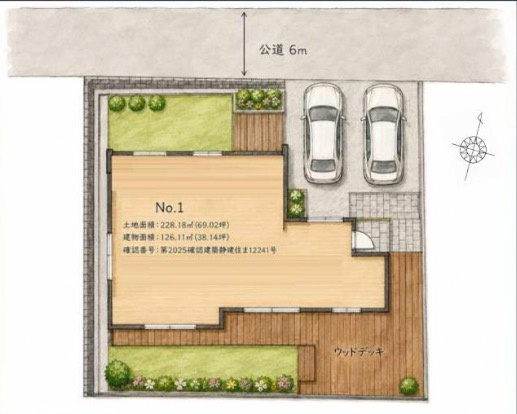 ★仲介手数料無料★　鎌倉市寺分２丁目　Designers House鎌倉ー69坪超のゆったりとした敷地|仲介手数料無料！お問合せ下さい/080-7058-7312 