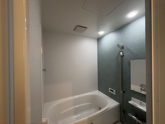大洲市柚木　新築建売の浴室