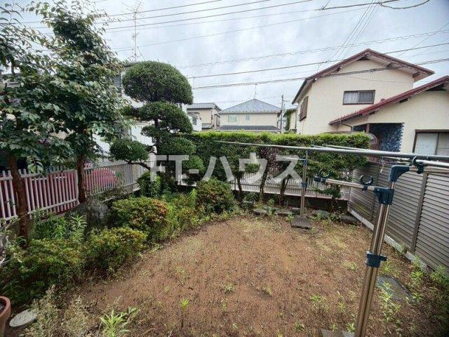 前原西戸建の庭
