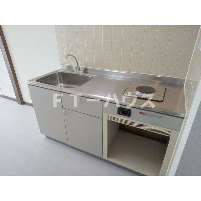 フロンティアⅠＡ棟のキッチン
