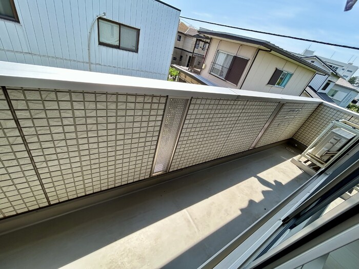 クラヴィーア船橋三山のバルコニー