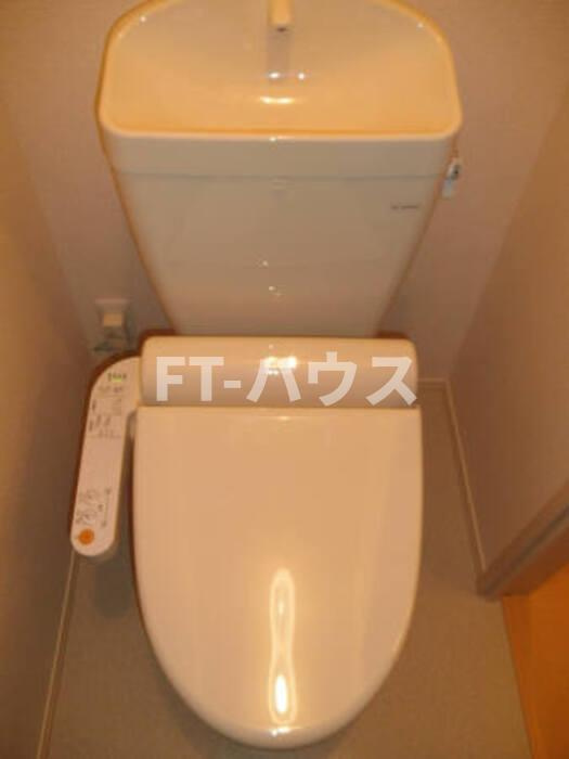 船橋市宮本８丁目のアパートのトイレ|温水洗浄暖房便座