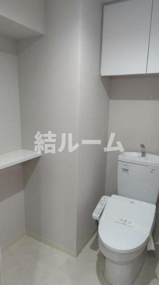 板橋区上板橋１丁目の賃貸マンションのトイレ