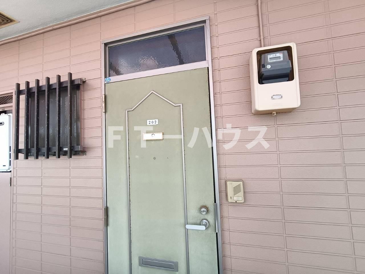 オリンファームの玄関