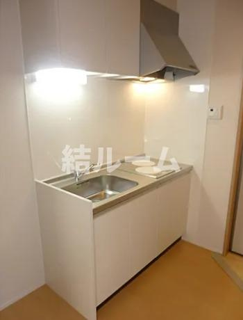 板橋区仲宿のアパートのキッチン
