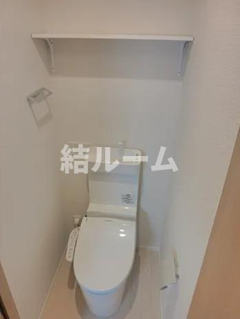板橋区仲宿のアパートのトイレ
