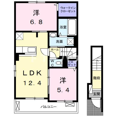 フェリーチェ船橋Ⅲの間取り|間取図