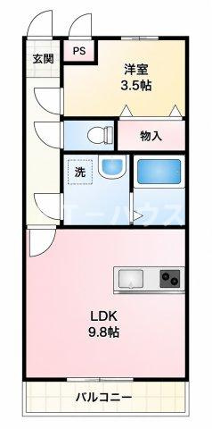 ルイールの間取り