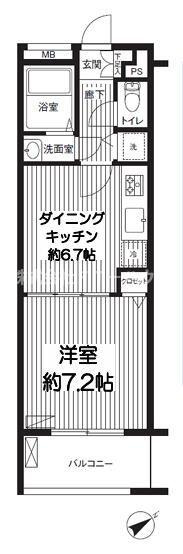 ＩＳＩＩビルの間取り