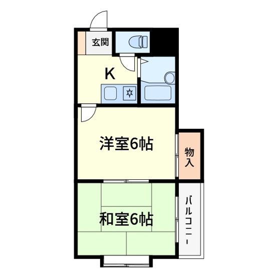 【間取り】 | 高槻グランドハイツ