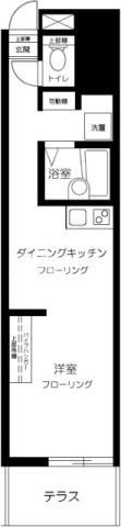 豊島区高松２丁目のアパートの間取り