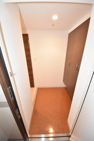 ラグゼ難波南の玄関|落ち着いた玄関です