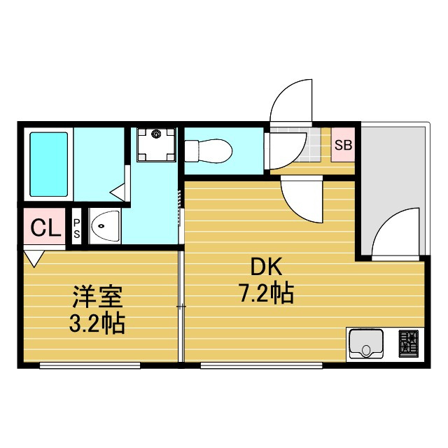 ジュラント淡路の間取り