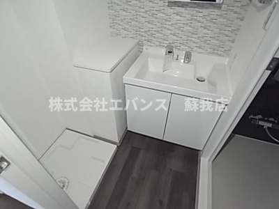 【独立洗面台】 | アネシス蘇我 | 独立洗面化粧台が付いています
