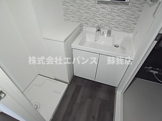【独立洗面台】 | アネシス蘇我 | 独立洗面化粧台が付いています