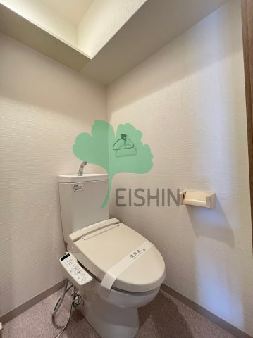 クリエート博多駅前のトイレ|清潔感のあるトイレです。