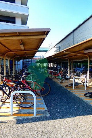 No.70　HARBOR SOUTH TOWER(No.70　ハーバーサウスタワー)|屋根付き・オートロック付きバイク置き場・駐輪場です。