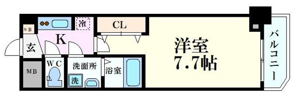 S-RESIDENCE堺筋本町Uno