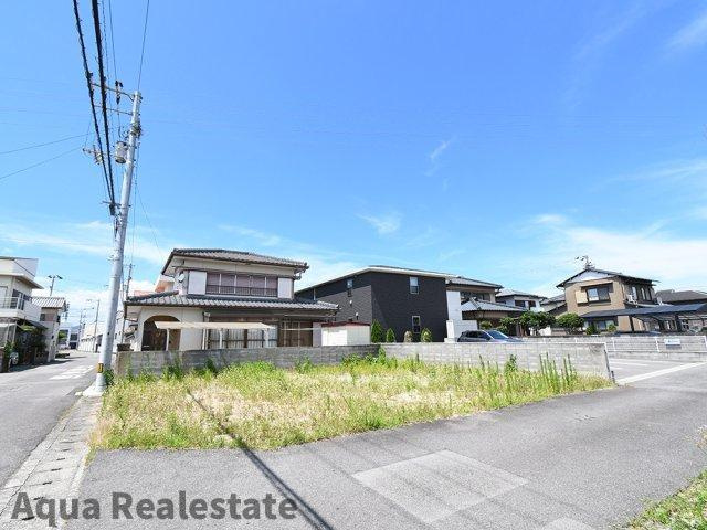 オール電化デザイナーズハウス北島町鯛浜建売⑰の前面道路含む現地写真|前面道路含む現地写真です