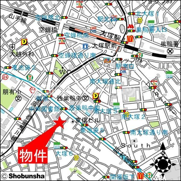 ＮＴＰ大塚【おとり物件なし】#学生・社会人にオススメ！初期費用分割払いOK！の地図