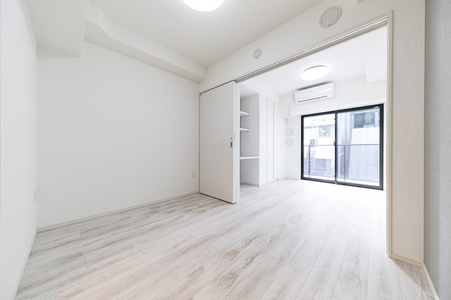 ライオンズフォーシア築地ステーションの居間・リビング|※写真は同タイプ住戸です。