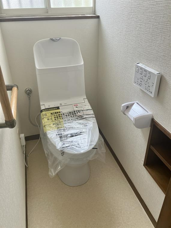 上戸建のトイレ