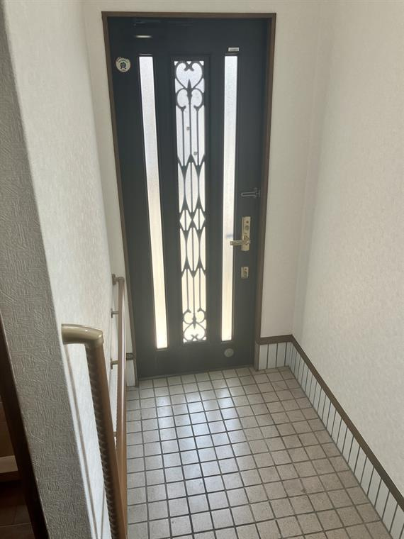 上戸建の玄関