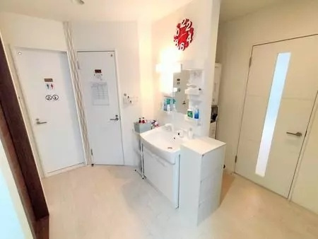 98 クロス五反野3の洗面所|




