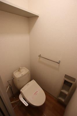 嬉しい温水洗浄便座付き
