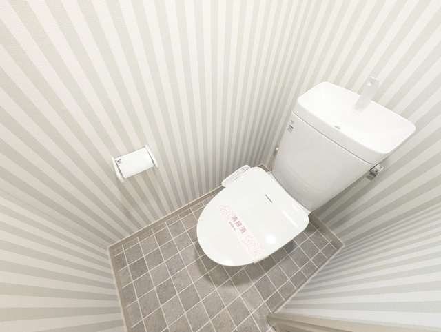 嬉しい温水洗浄便座付き