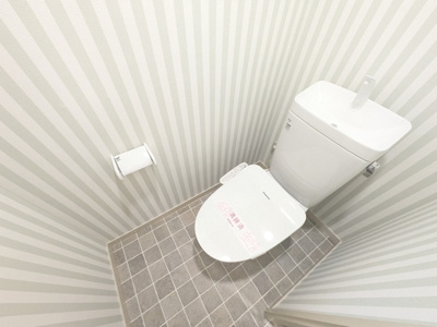 嬉しい温水洗浄便座付き