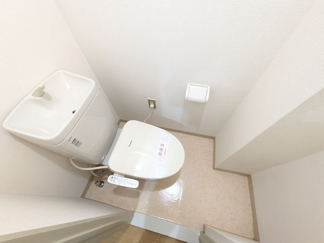 嬉しい温水洗浄便座付き