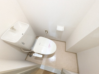 嬉しい温水洗浄便座付き