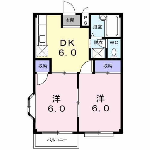 リヴィエールＹの間取り