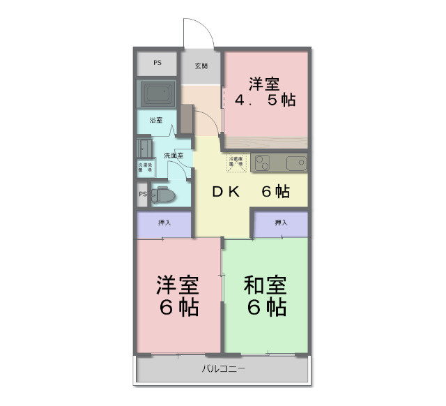 アトレシティーパレスの間取り