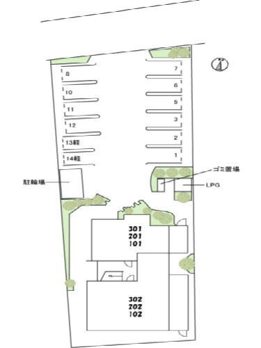 ハイアワサのその他|配置図