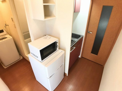 【その他】 | レオパレスチャミル | 冷蔵庫・電子レンジ【お部屋毎にサイズ・メーカーは異なります】
