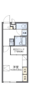 【間取り】 | レオパレスチャミル