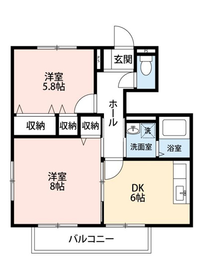 【間取り】 | プロスペール千早