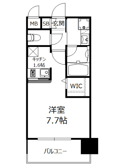 【間取り】 | エンクレストベイ天神東Ⅱ