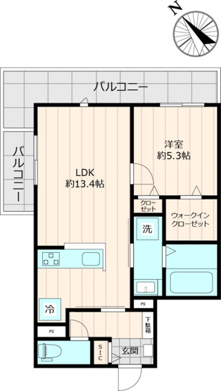 【間取り】 | アズール伯玄