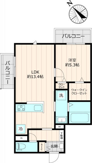 【間取り】 | アズール伯玄