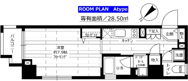 【間取り】 | グランドコンシェルジュ早稲田