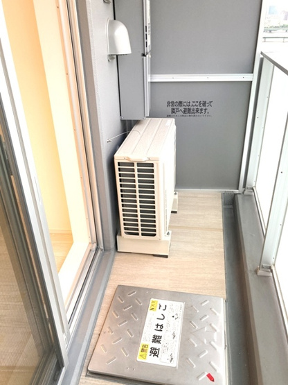 【バルコニー】 | バウスフラッツ品川キャナルサイド | ※写真は同タイプ住戸です。