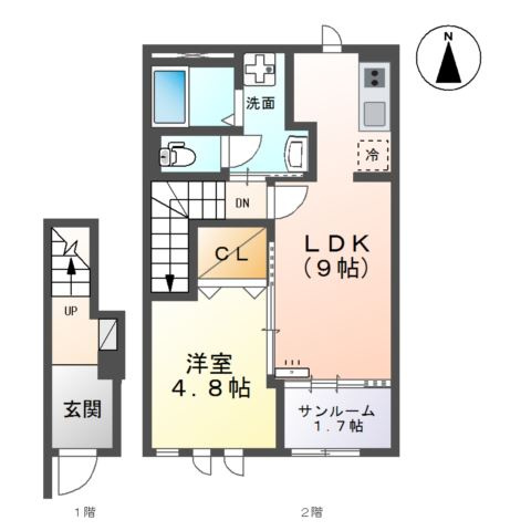 ＡｖｅｎｉｒⅡの間取り