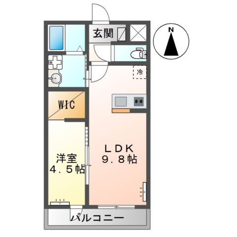 フィールド　ストーンの間取り