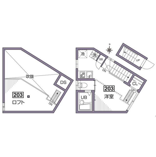 グランエッグス桜新町Sの間取り|間取り図