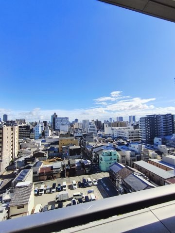 大阪市中央区谷町６丁目の賃貸マンションの展望