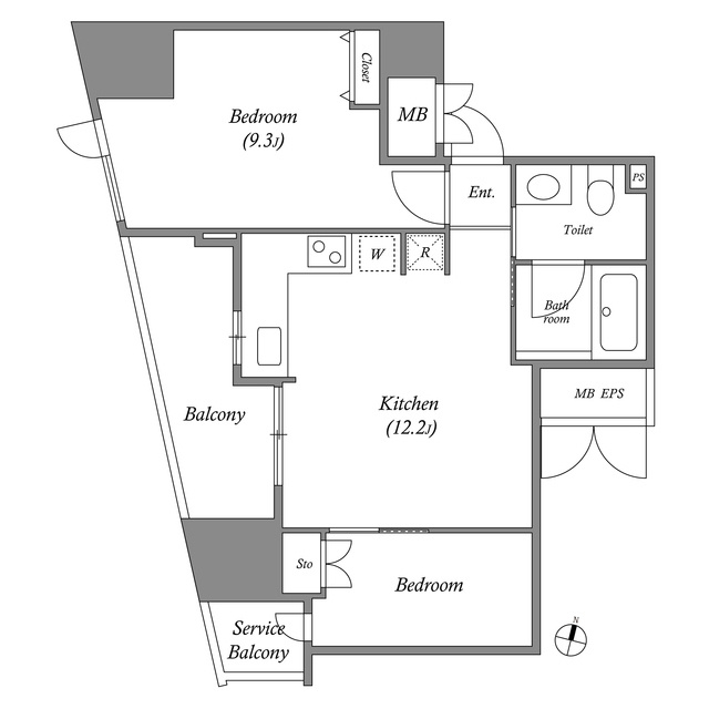 CAVANA＋麻布台の間取り