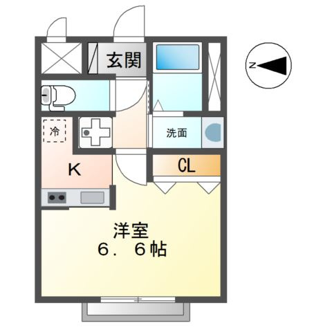 アルメールの間取り
